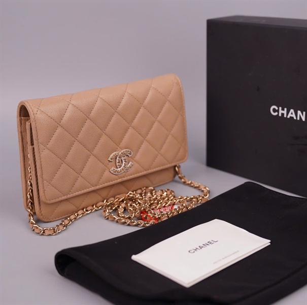 Túi Chanel Woc màu nude (C63T10H2) sz19 KG+