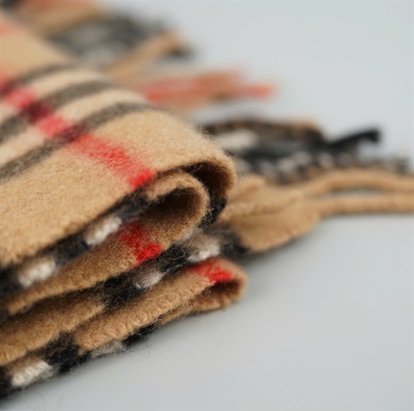 Khăn BBR màu nâu sọc ngang dọc KG+