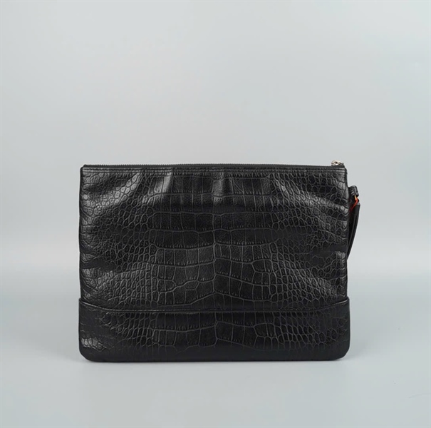Túi Chanel clutch đen (28143319) sz27 KG+