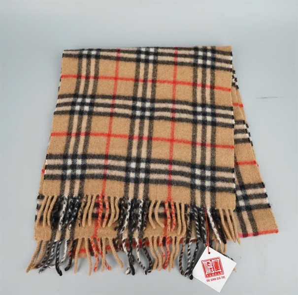 Khăn BBR màu nâu sọc ngang dọc KG+