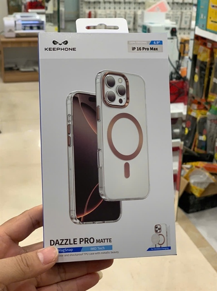 Ốp iPHONE 16 Pro Max 6.9 KEEPHONE Magsafe