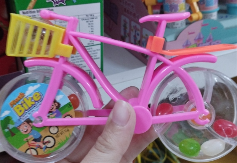 Kẹo xe đạp Đủ màu