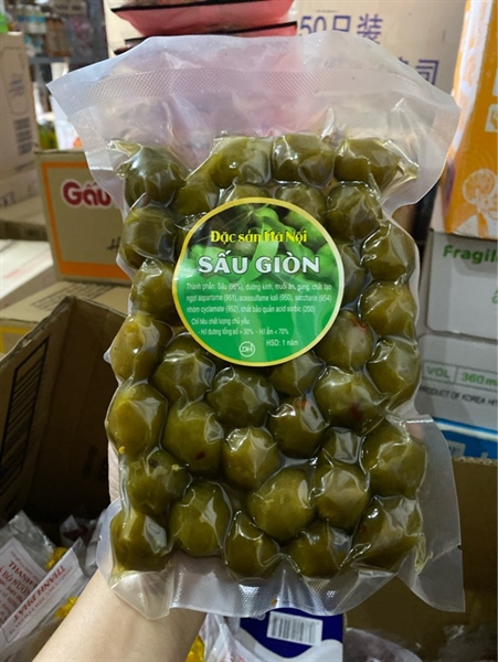 Đặc sản sấu giòn Hà Nội