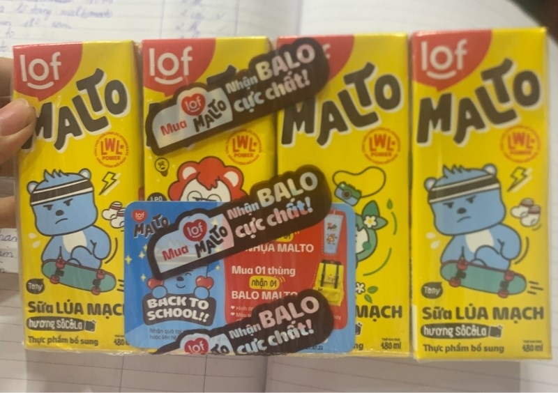 Lốc sữa manto Hương socola 4 HỘPX180 ML