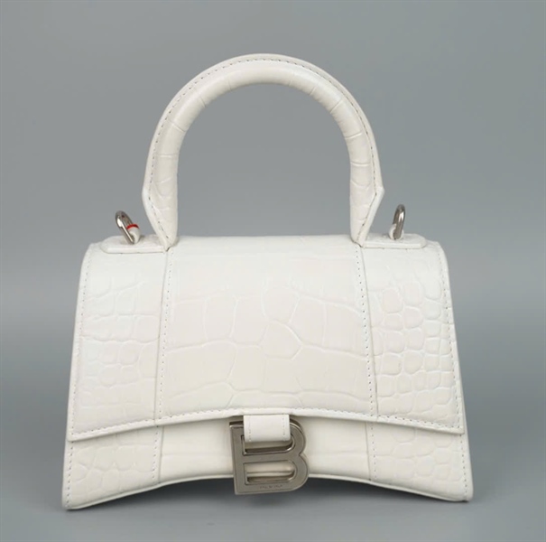 Túi Balenciaga handle trắng sz19 (A-T) KG+