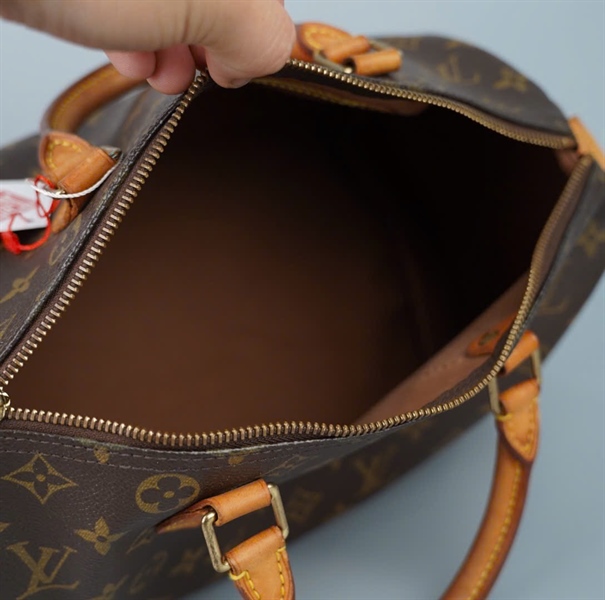 Túi LV speedy hoa nâu sz30 (A-T) KG+