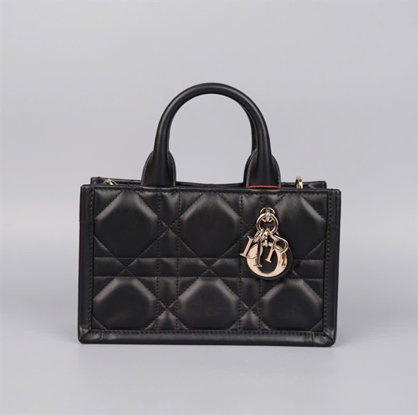 Túi Dior Tote đen (62-MA-0224) sz21 (HC) +