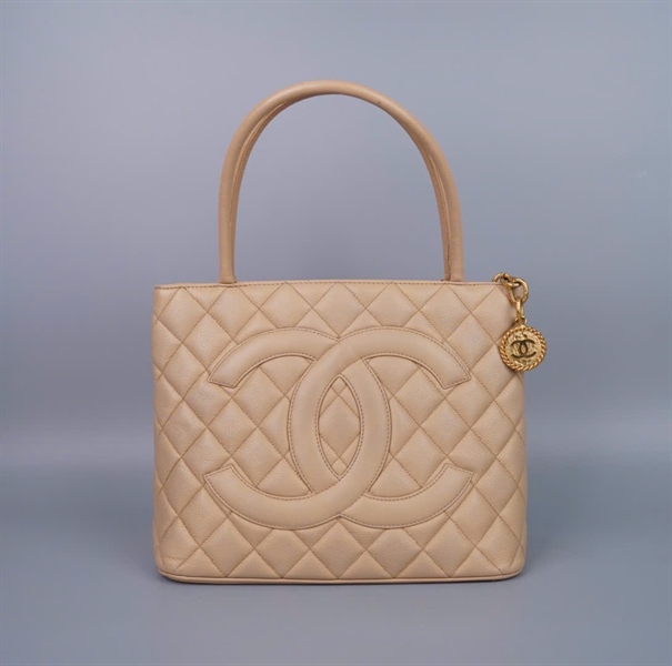 Túi Chanel handle nude (7760404) sz28 (A-T) KG+