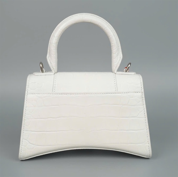 Túi Balenciaga handle trắng sz19 (A-T) KG+
