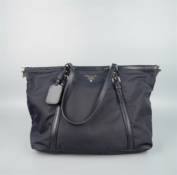 Túi Prada tote đen (A-T-TAG) sz36 KG+