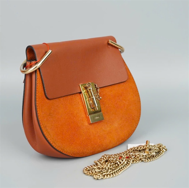 Túi Chloe màu nâu sz18 (A-T) KG+