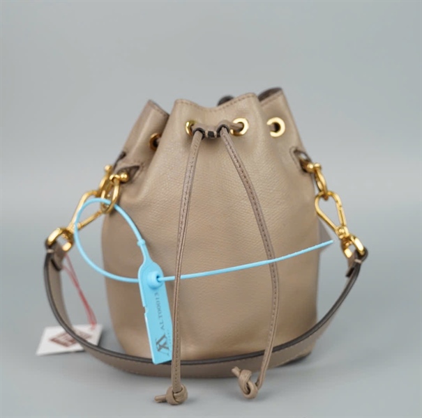 Túi Fendi nóe xám 2 strap sz14 (A-T) KG+