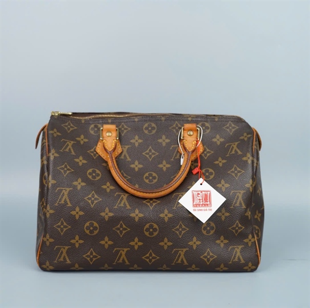 Túi LV speedy hoa nâu sz30 (A-T) KG+