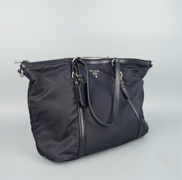 Túi Prada tote đen (A-T-TAG) sz36 KG+