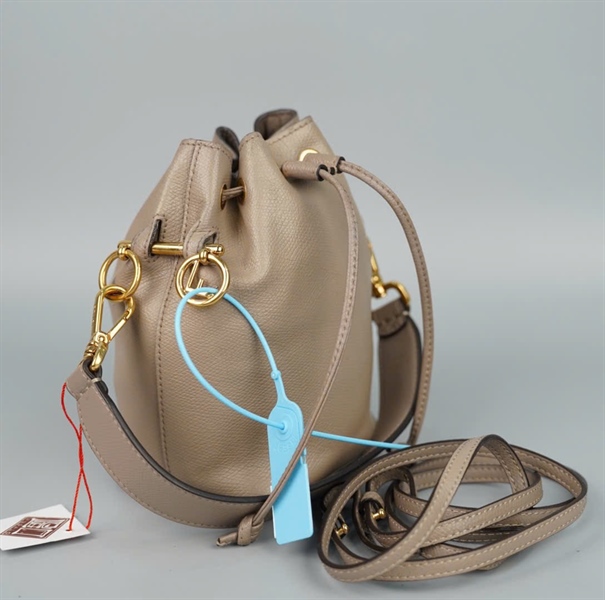 Túi Fendi nóe xám 2 strap sz14 (A-T) KG+