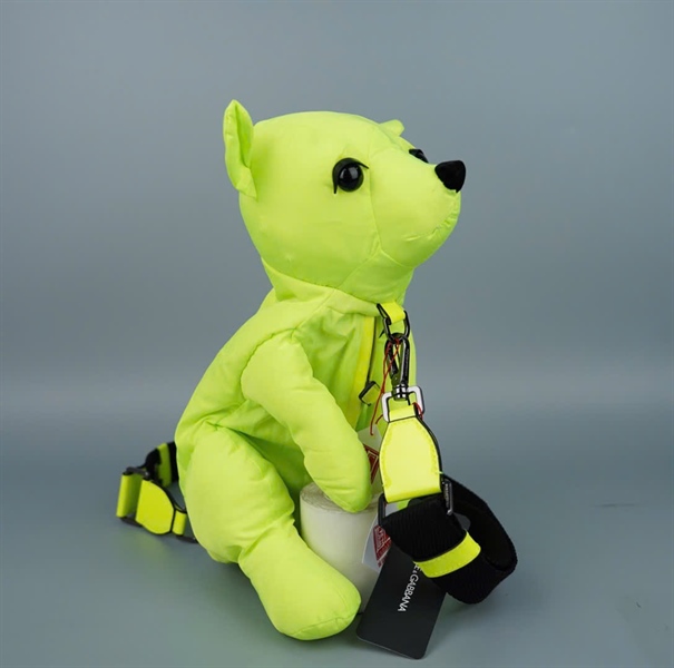 Gấu D&G màu xanh dạ quang +