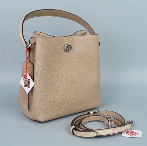 Túi Coach Bucket màu nude sz21 (A-T) KG+