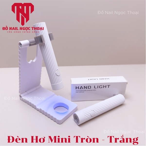 Đèn Hơ Mini Tròn - Trắng