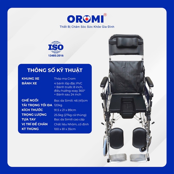 XE LĂN ĐA NĂNG BÔ NGẢ 4 PHANH OROMI XL952 S.5600