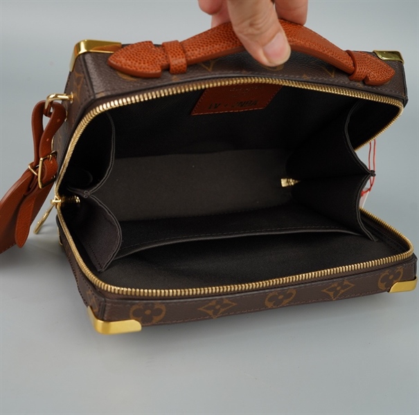 Túi LV trunk hoa nâu sz21 KG+