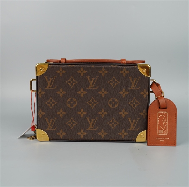 Túi LV trunk hoa nâu sz21 KG+