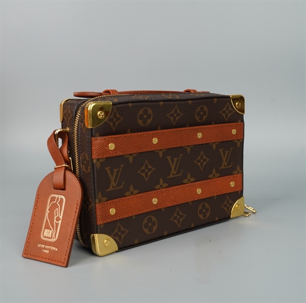 Túi LV trunk hoa nâu sz21 KG+