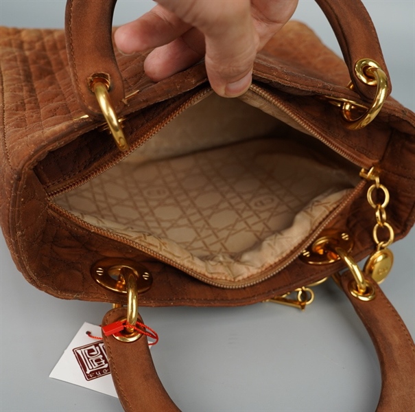 Túi Dior Lady nâu (RU0949) szM KG+