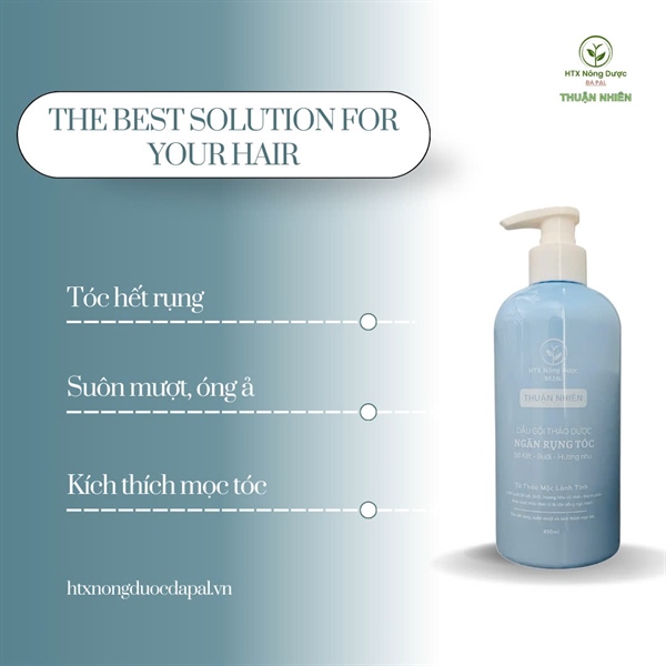 Dầu gội thảo dược ngăn rụng tóc 450ml