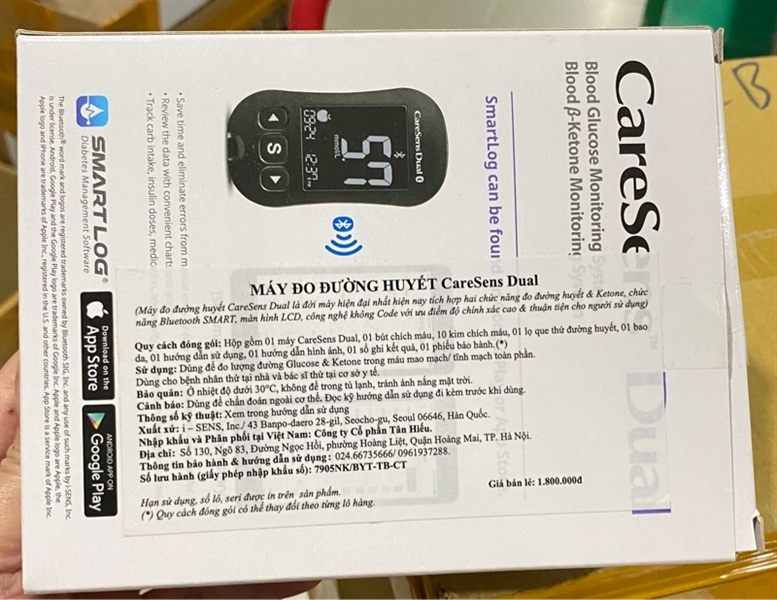 Máy đo đường huyết CareSens Dual - I-Sens/Hàn Quốc 2