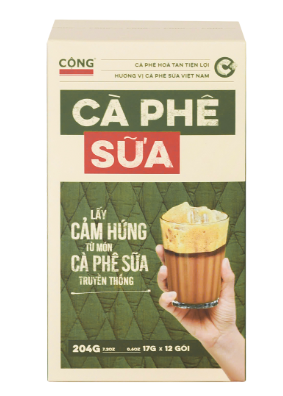Cộng Cà Phê Sữa Hộp 85g