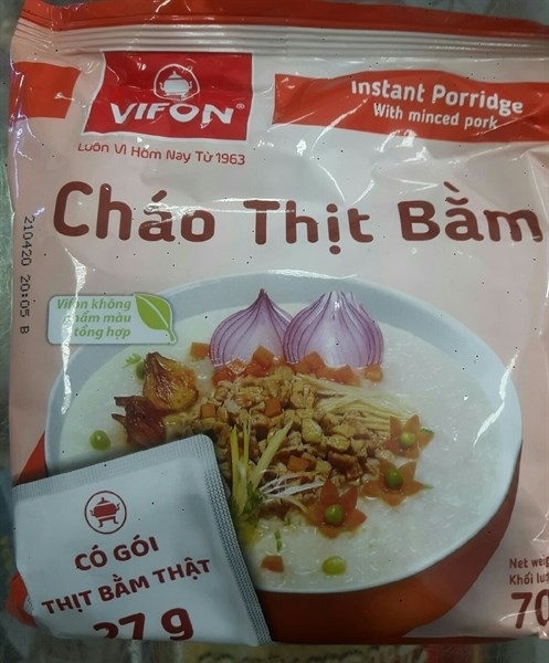 Cháo thịt bằm Vifon 70g