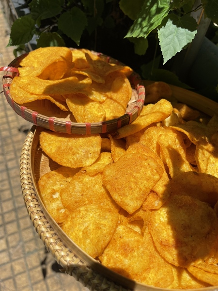 Khoai Tây Trứng Muối