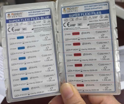 File, trâm máy dẻo Rogin