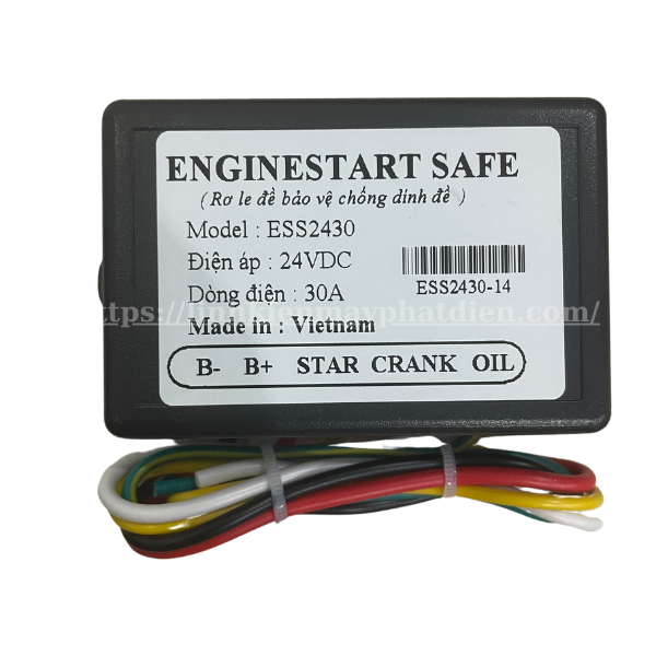 Bảo vệ dính đề động cơ O24V/30A - EngineStart Safe