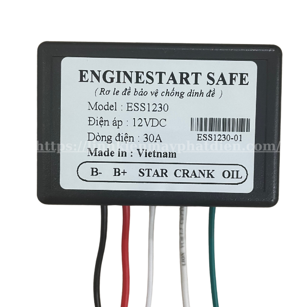 Bảo vệ dính đề động cơ O12V/30A - EngineStart Safe