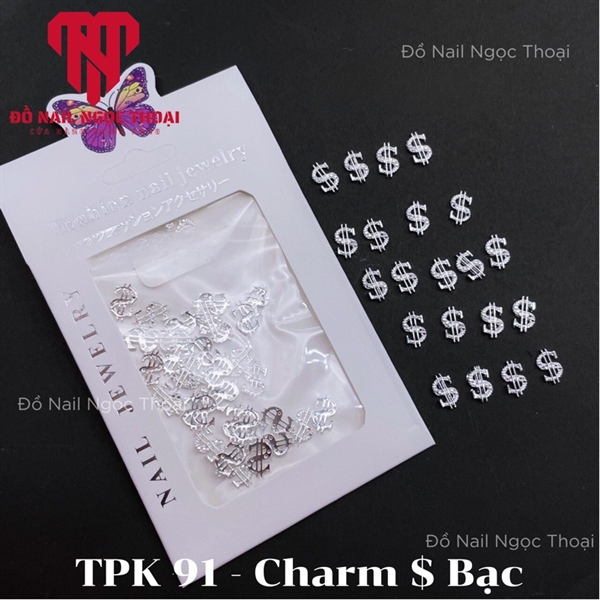 TPK91 - Charm $ Bạc