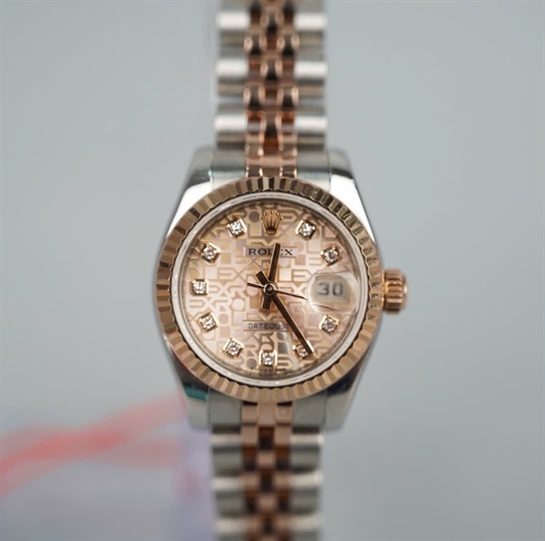 Đồng hồ Rolex hồng (75QT1726) (HC) KG+