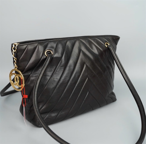 Túi Chanel tote đen (1968304) sz32 KG+