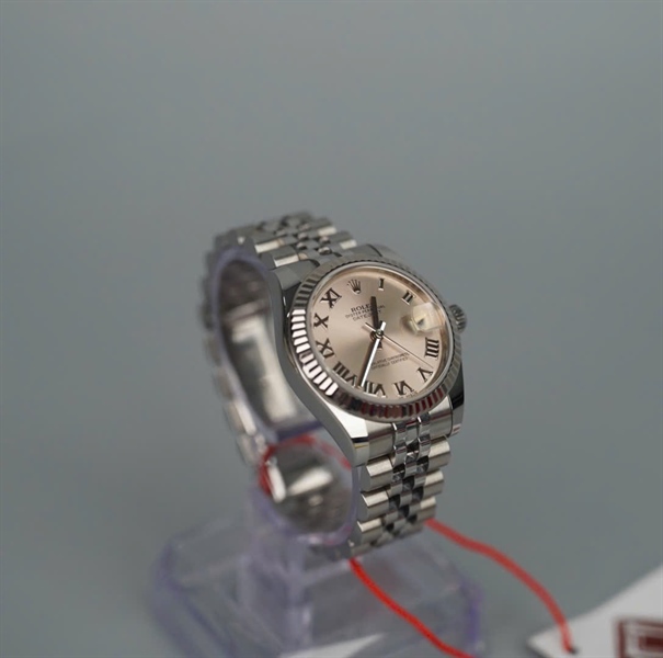 Đồng hồ Rolex bạc mặt hồng (89Q477X3) (HC) KG+