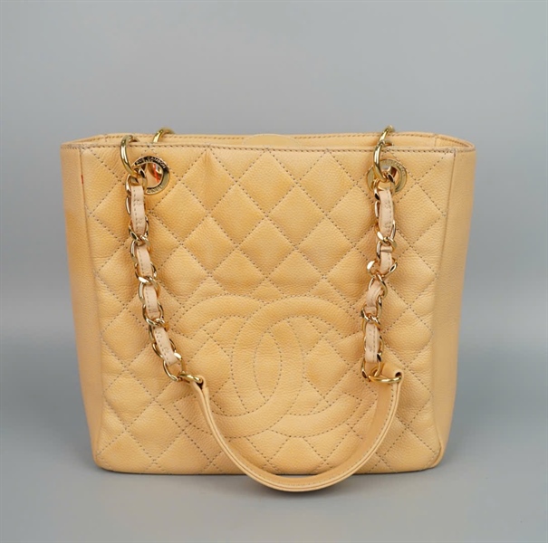 Túi Chanel tote nude (16972934) sz24 +