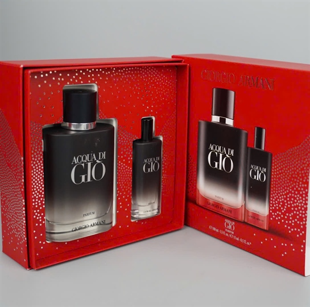 Nước Hoa Giorgio Armani Acqua di giò ( 2 chai) 100ml + 15ml (No seal) (PN) KG+