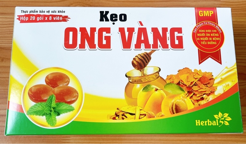 Kẹo Ong Vàng - Herbal 5 (H/20g/8v)