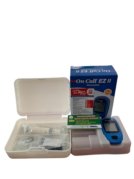 MÁY ĐO ĐƯỜNG HUYẾT ON CALL EZII