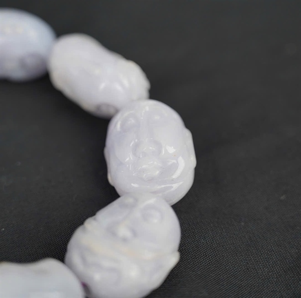 Vòng tay La Hán cẩm tím KG+