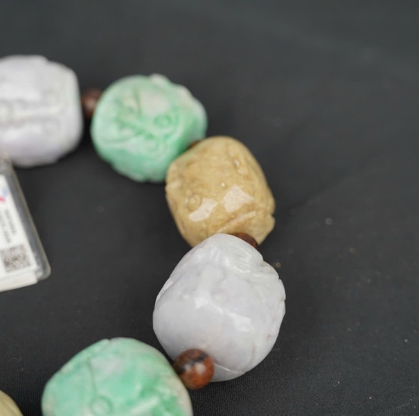 Vòng tay La Hán cẩm 933378 Myanmar KG+