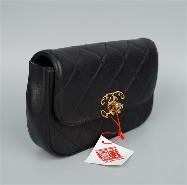 Túi Chanel đen (28403631) sz18 (HC) +