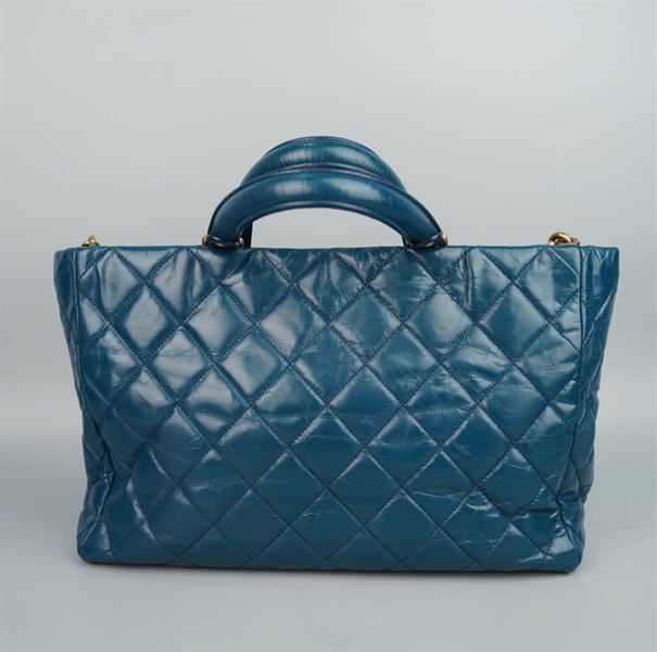 Túi Chanel tote xanh (15754820) sz36 (LTB) KG+