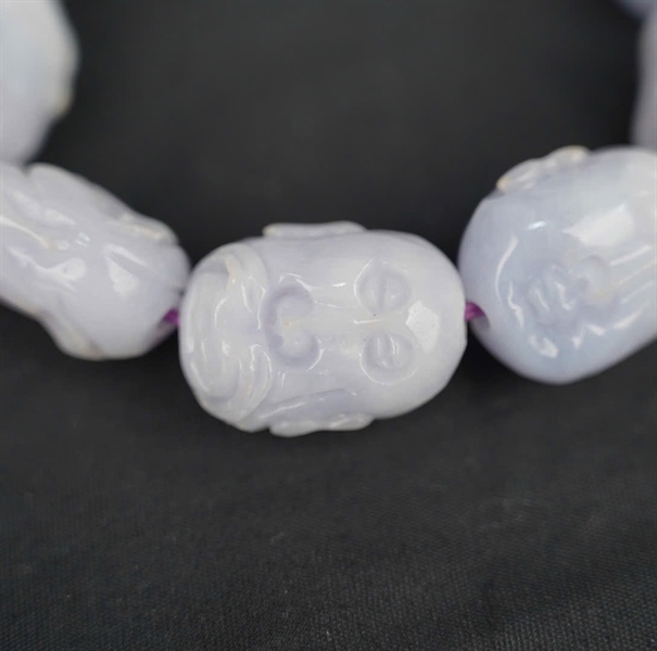 Vòng tay La Hán cẩm tím KG+