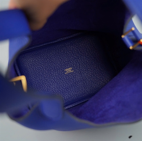 Túi Hermes màu xanh sz20 (LTB) KG+