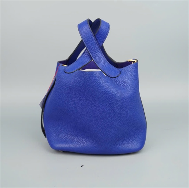 Túi Hermes màu xanh sz20 (LTB) KG+